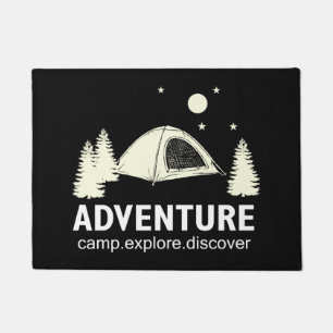 Adventure Camp Explore and Discover Doormat