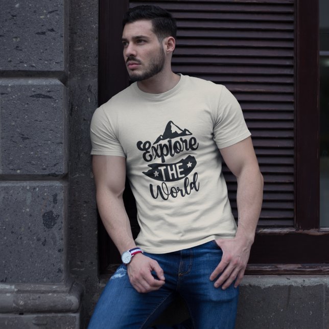 Adventure Clothing Collection 'Explore the World T-Shirt (Creator Uploaded)