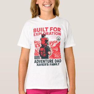 Adventure Dad – BUILT FOR EXPLORATION T-Shirt