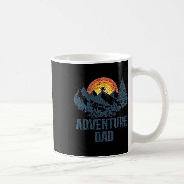 Adventure Dad Hiking Father  Coffee Mug (Right)