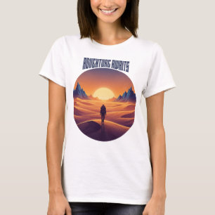 Adventure Desert Tee — Chasing Dunes & Desert Sky