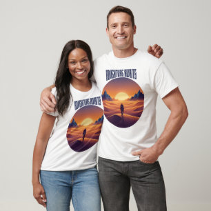 Adventure Desert Tee — Chasing Dunes & Desert Sky
