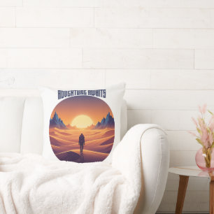 Adventure Desert Tee — Chasing Dunes & Desert Sky Cushion
