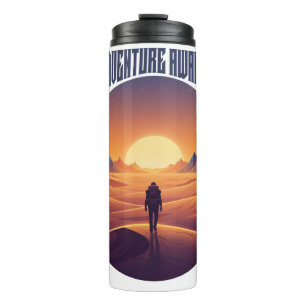 Adventure Desert Tee — Chasing Dunes & Desert Sky Thermal Tumbler