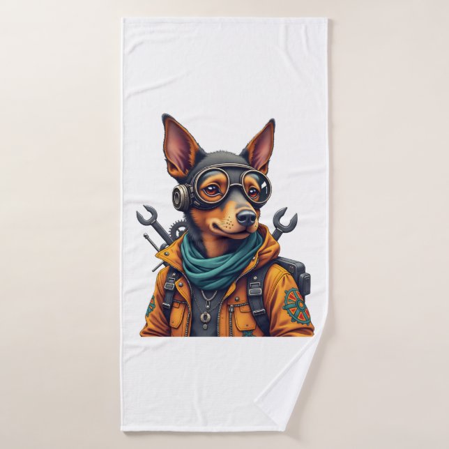 Adventure Dog   Bath Towel (Bath Towel)