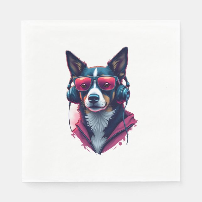Adventure Dog  Napkin (Front)