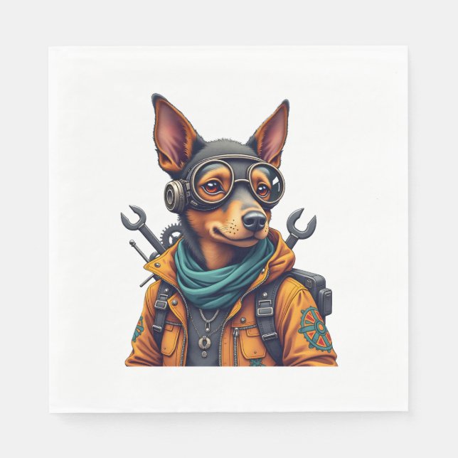 Adventure Dog   Napkin (Front)