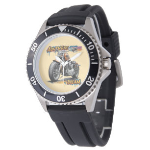 Adventure Dream Ride – Vintage Chopper Motorcycle  Watch