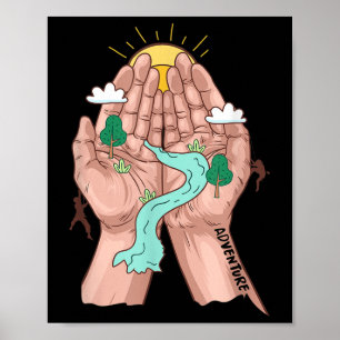 Adventure Environmental Protection Mountaineering Poster
