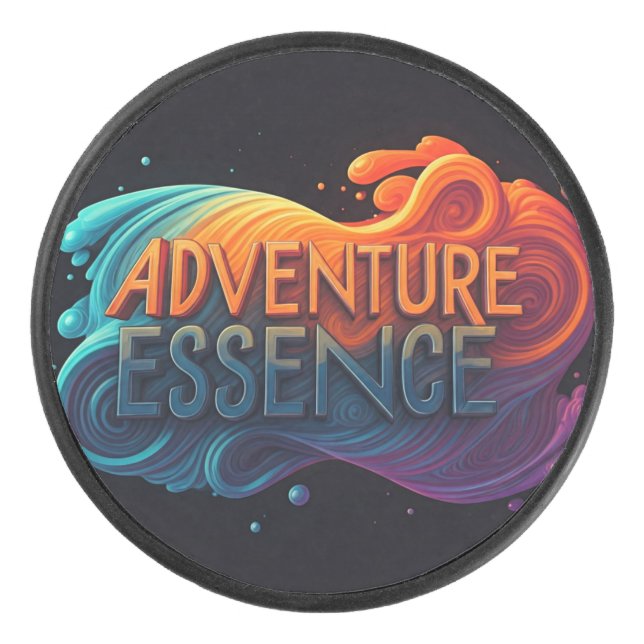 Adventure Essence  Hockey Puck (Front)