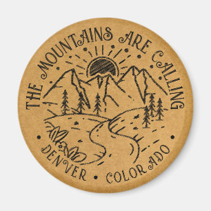 Adventure Explore Mountains Add Custom Location Magnet