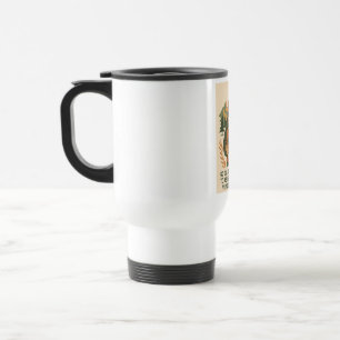 Adventure Explore Quote Vintage Hiking Travel Mug