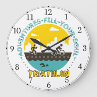 Adventure fill your soul Acrylic Wall Clock