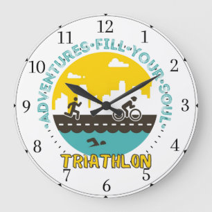 Adventure fill your soul Acrylic Wall Clock