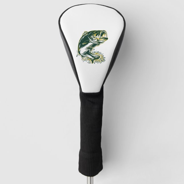 Adventure Fishing Angling Fishing Golf Head Cover (Front)