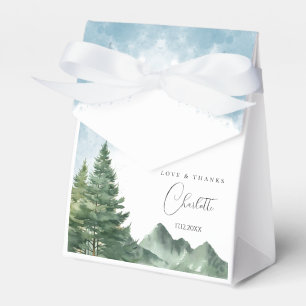 Adventure Forest Boy Baby Shower Favour Box