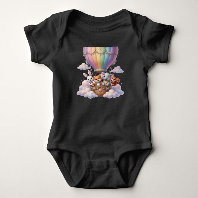 Adventure Friends Baby Bodysuit (Front)