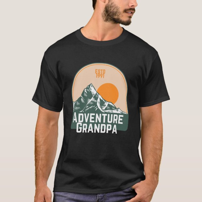 Adventure Grandpa T-Shirt (Front)