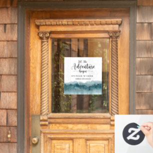 Adventure Guide Car Magnet Window Cling