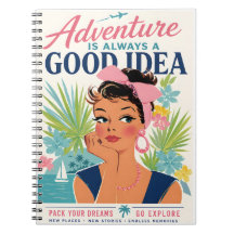 Adventure Is Always a Good Idea Retro Travel Art