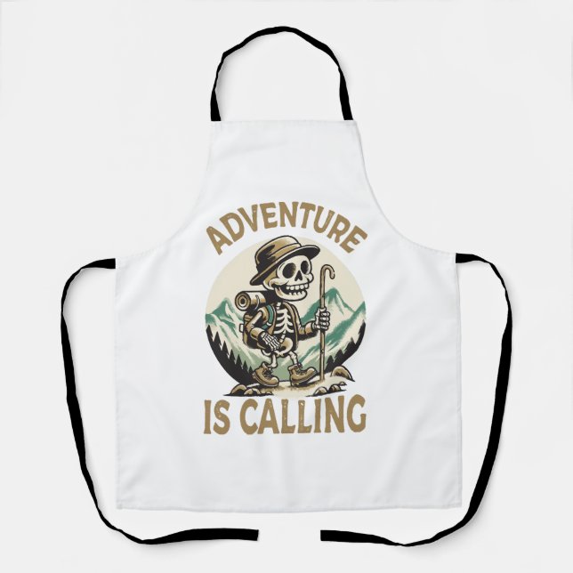 Adventure is calling apron (Front)