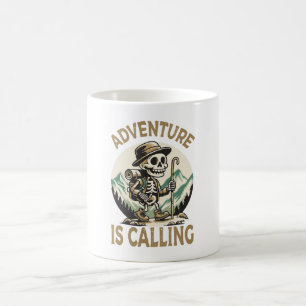 Adventure is calling coffee mug
