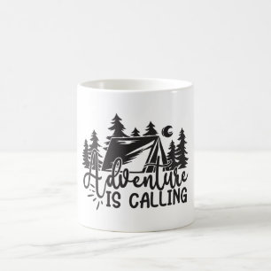Adventure Is Calling Coffee Mug