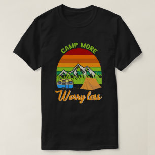 Adventure Is Calling – Happy Camping T-Shirt 
