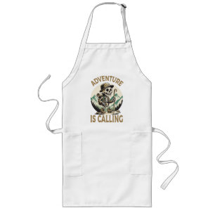 Adventure is calling long apron