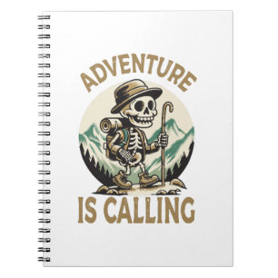 Adventure is calling notebook