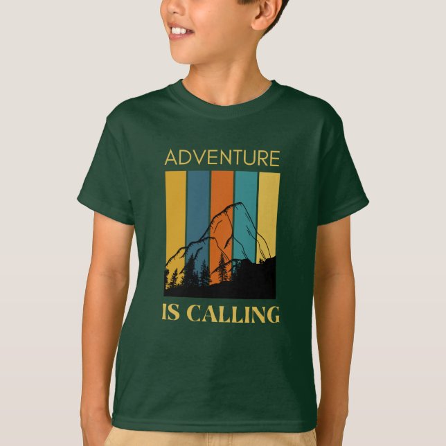 Adventure is calling T-Shirt (Front)