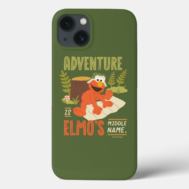 Adventure is Elmo's Middle Name Case-Mate iPhone Case (Back)