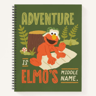 Adventure is Elmo's Middle Name Notebook