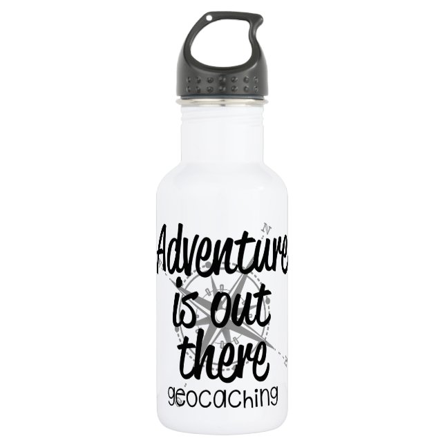 Adventure is Out There 532 Ml Water Bottle (Front)