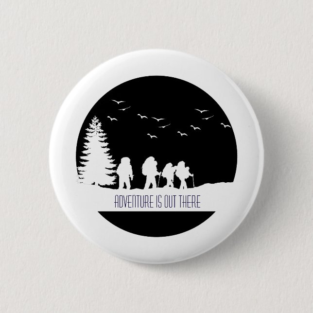 Adventure Is Out There Button (Front)