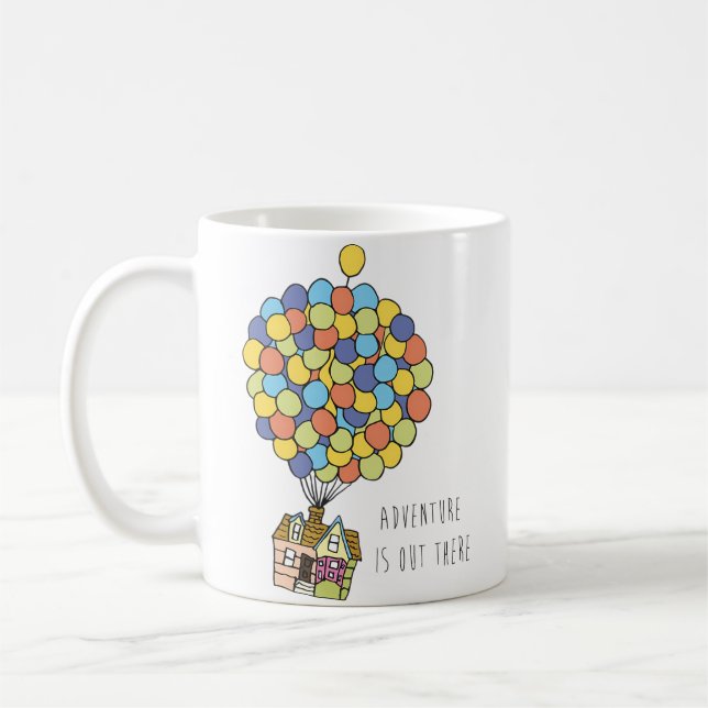 Adventure Is Out There Coffee Mug (Left)