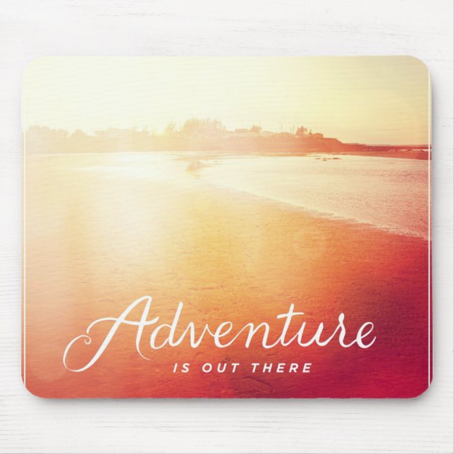 Adventure Is Out There Mouse Mat (Front)