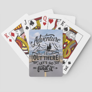 Adventure is Out There Playing Cards