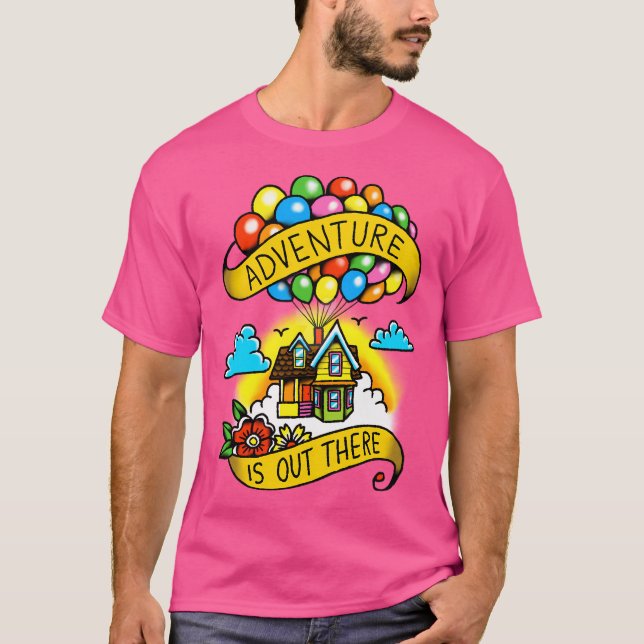 Adventure Is Out There - Up Graphic T-Shirt (Front)
