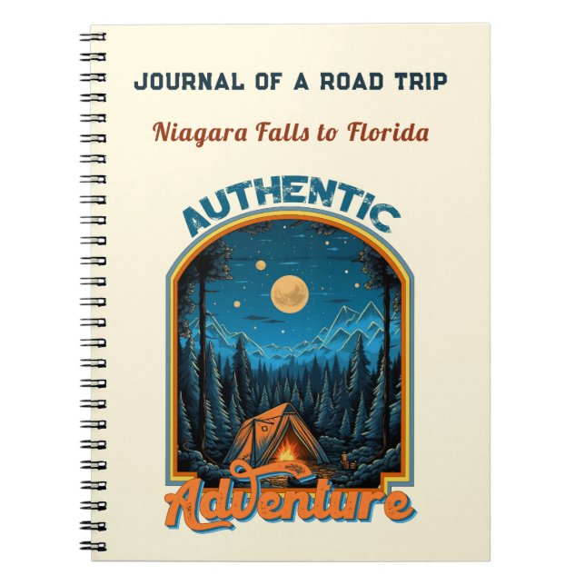 Adventure is waiting custom notebook (Front)