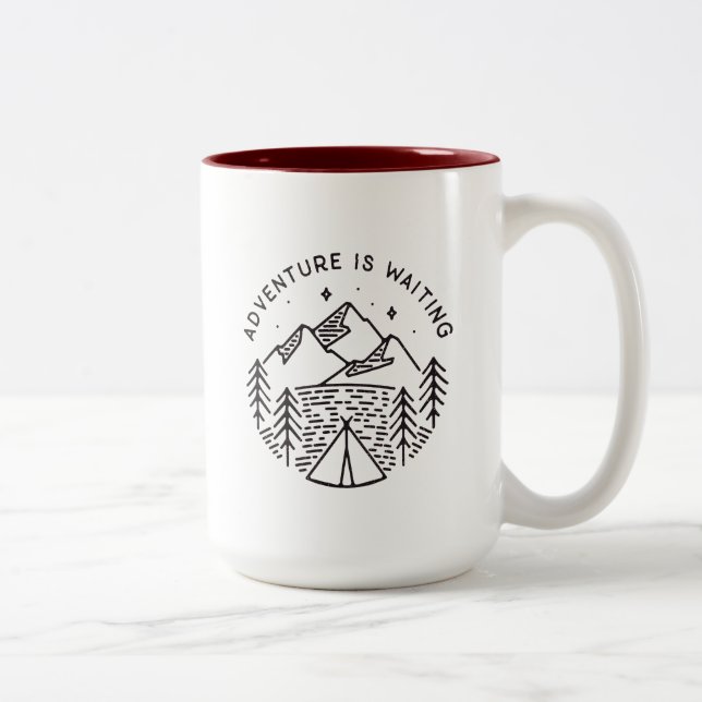Adventure is Waiting Mug (Right)