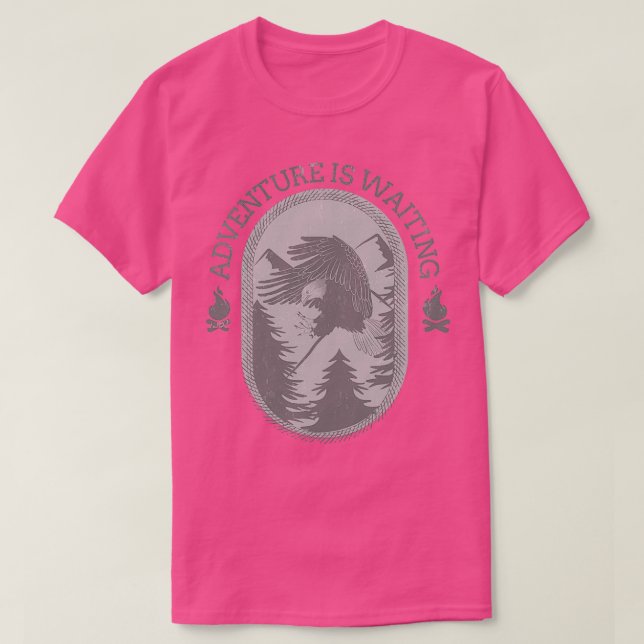 ADVENTURE IS WITING 2 T-Shirt (Design Front)
