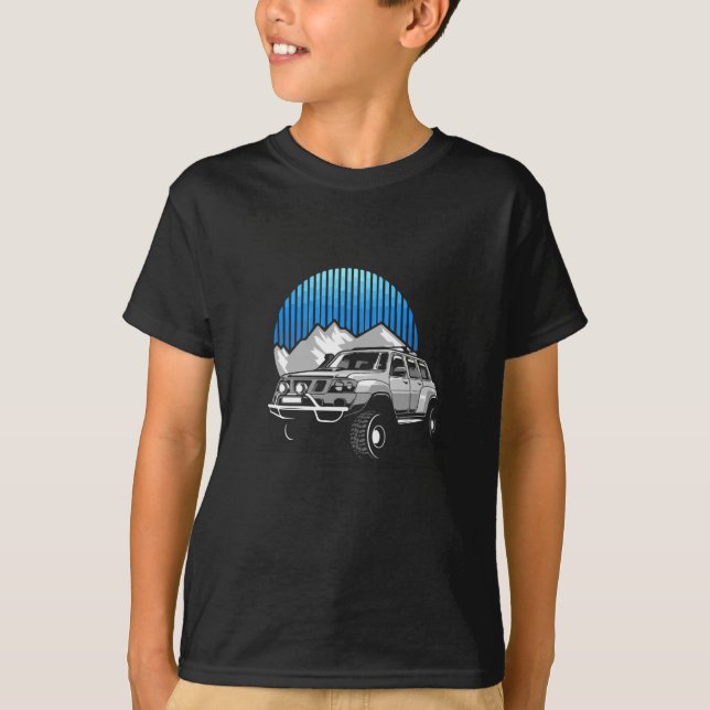 Adventure Jeep Life Wild T-Shirt (Front)