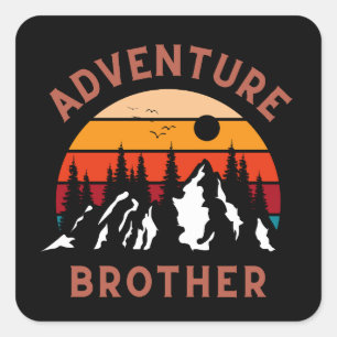 Adventure Kid Square Sticker