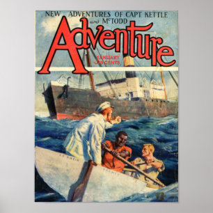 adventure,magazine,cover,excitement,vintage,retro, poster