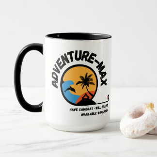 Adventure-MAX Logo Coffee Mug (Have Cameras)