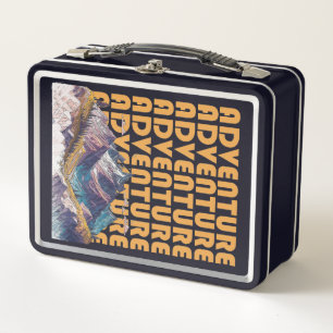 Adventure  metal lunch box