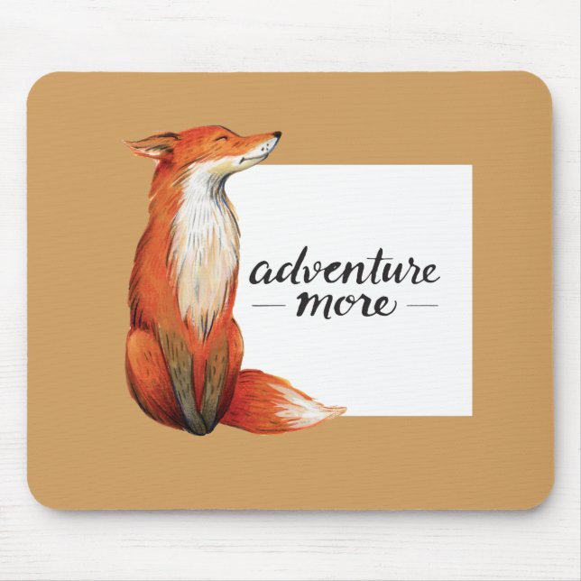 adventure more fox mouse mat (Front)