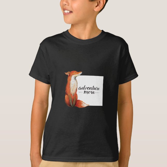 adventure more fox T-Shirt (Front)