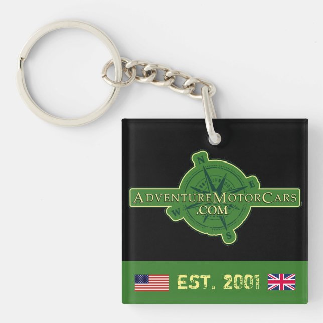 ADVENTURE MOTOR CARS KEY RING (Front)